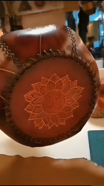 Homedecor Leather Vase