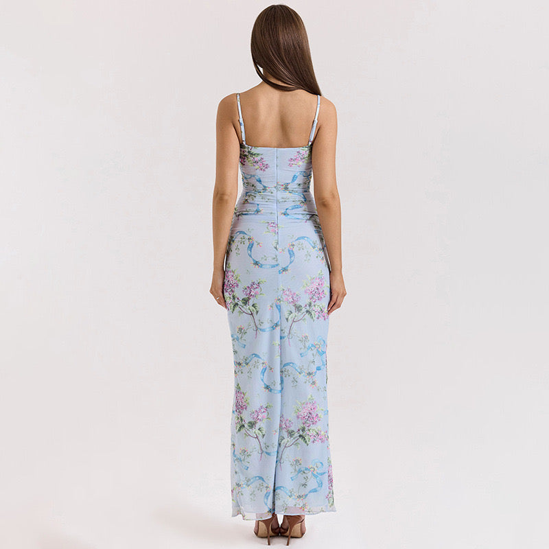 Floral Split Dress