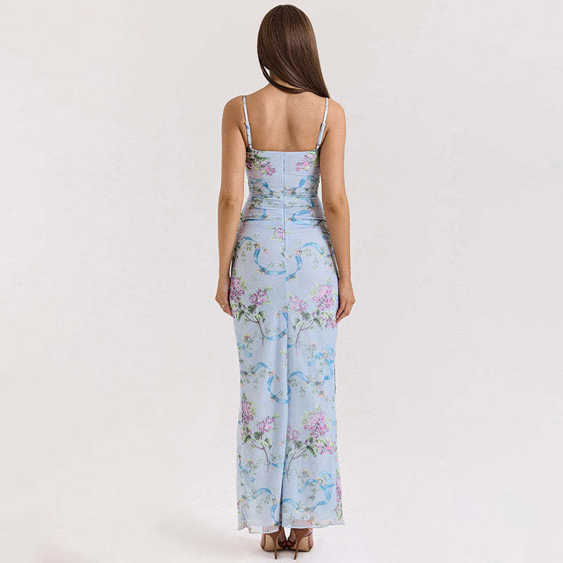 Floral Split Dress