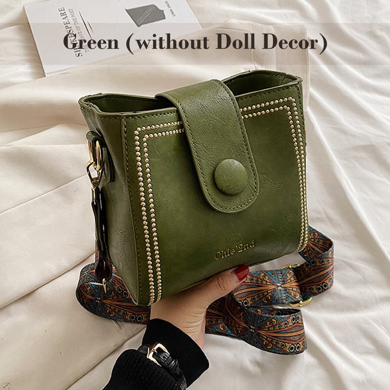 Winter Sale🌹[Women’s Gift]Vintage Fashion Bag with Adjustable Wider Shoulder Strap