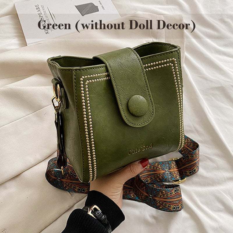 Winter Sale🌹[Women’s Gift]Vintage Fashion Bag with Adjustable Wider Shoulder Strap
