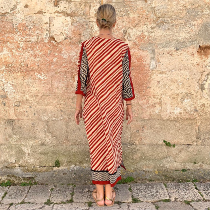 Vacation printed loose dress 6eac