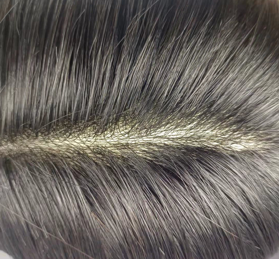 Thin Skin 0.04-0.06mm V-loop Front and Reverse Split Knot The Rest of Graft Durable  PU Skin