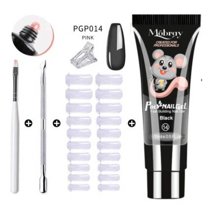 ( Promotion - 50% OFF)🎨🎨Polygel Nail Kit