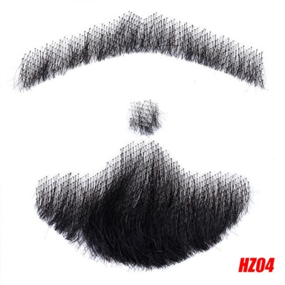 Hand Woven Cool Man Beard Wigs