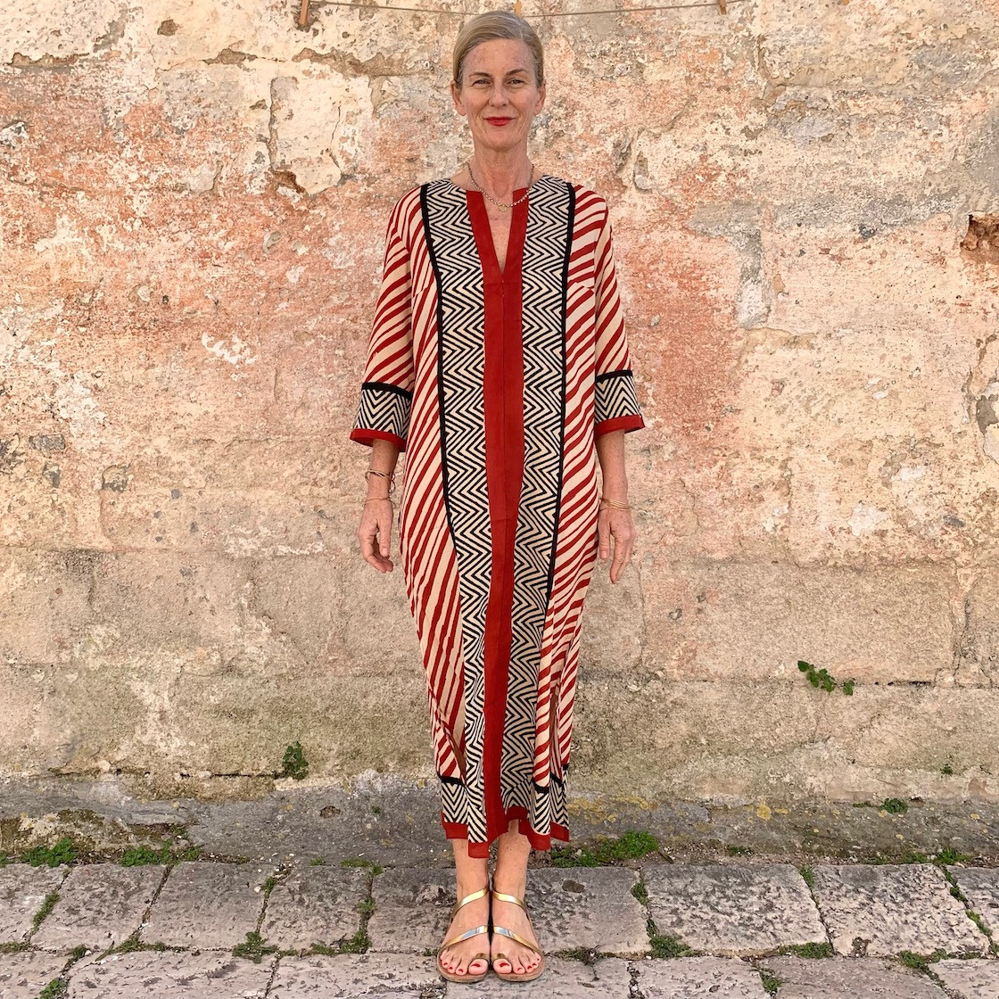 Vacation printed loose dress 6eac