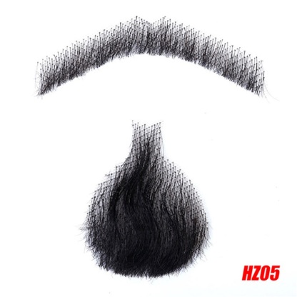 Hand Woven Cool Man Beard Wigs