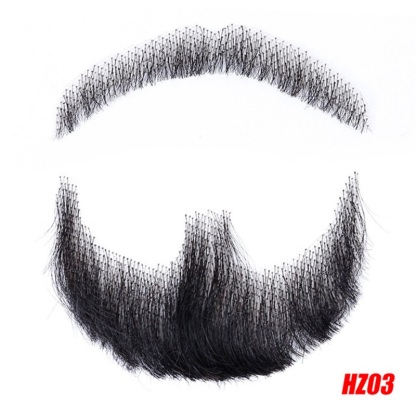 Hand Woven Cool Man Beard Wigs