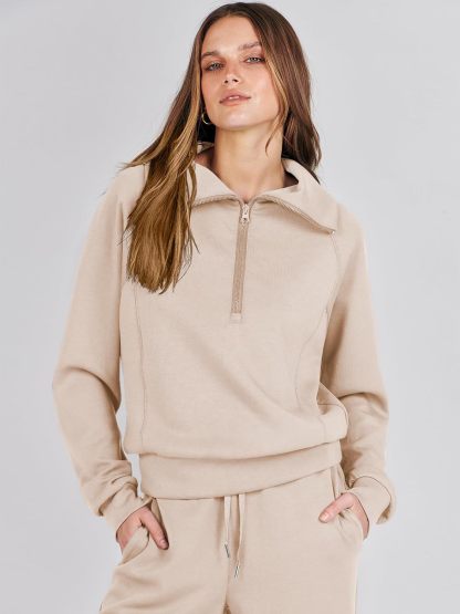 ANRABESS Women 2 Piece Outfits Sweatsuit Oversized Sweatshirt Sweatpants Tracksuit Sweat Lounge Matching Set 2024 Fall Trendy