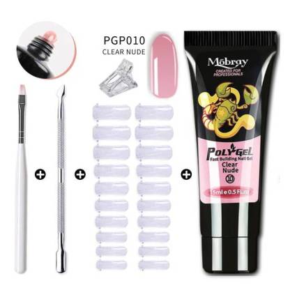 ( Promotion - 50% OFF)🎨🎨Polygel Nail Kit