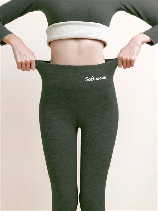 🔥 Cloudy Fleece Lined Leggings