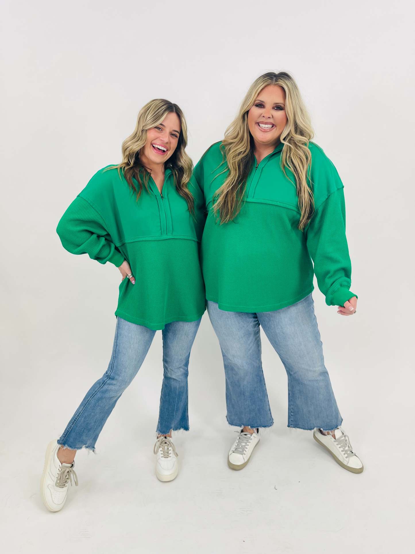 Exclusive The Perfect Mix Pullover In Green