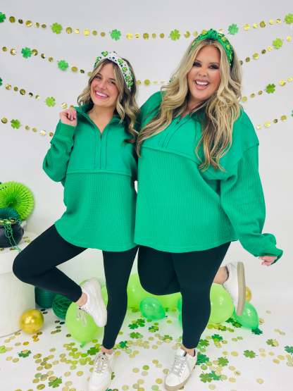 Exclusive The Perfect Mix Pullover In Green