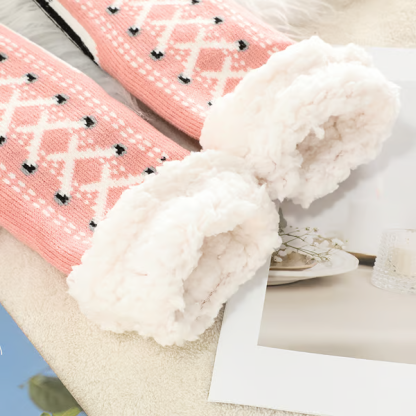 🎄New Year Promotion 45% OFF-Ultra-thick Cashmere Slipper Home Socks