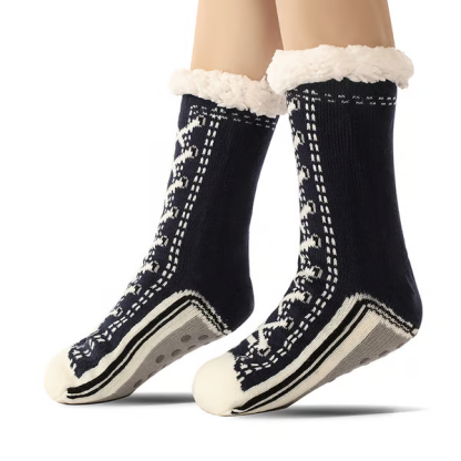 🎄New Year Promotion 45% OFF-Ultra-thick Cashmere Slipper Home Socks