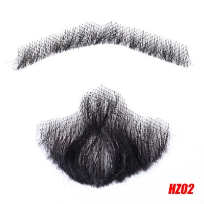 Hand Woven Cool Man Beard Wigs