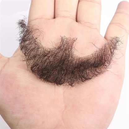 Hand Woven Cool Man Beard Wigs