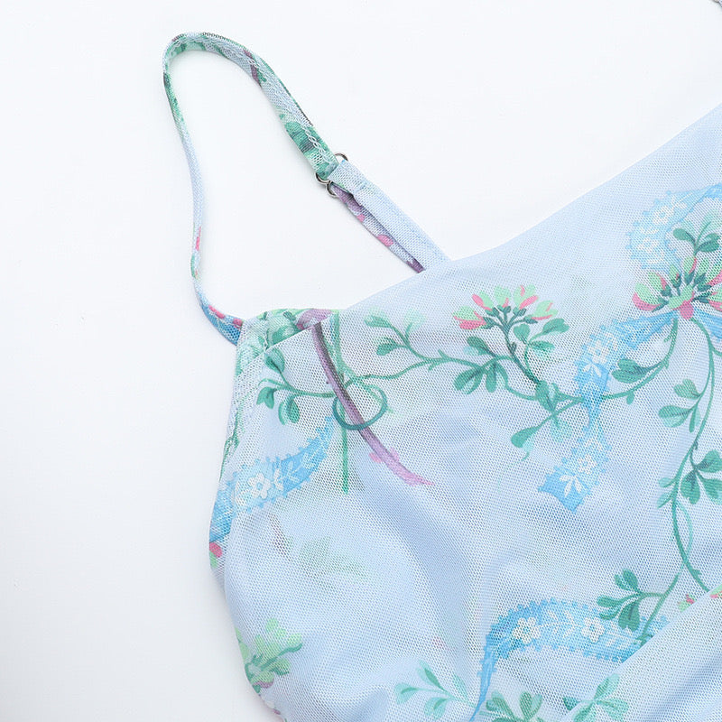 Floral Split Dress