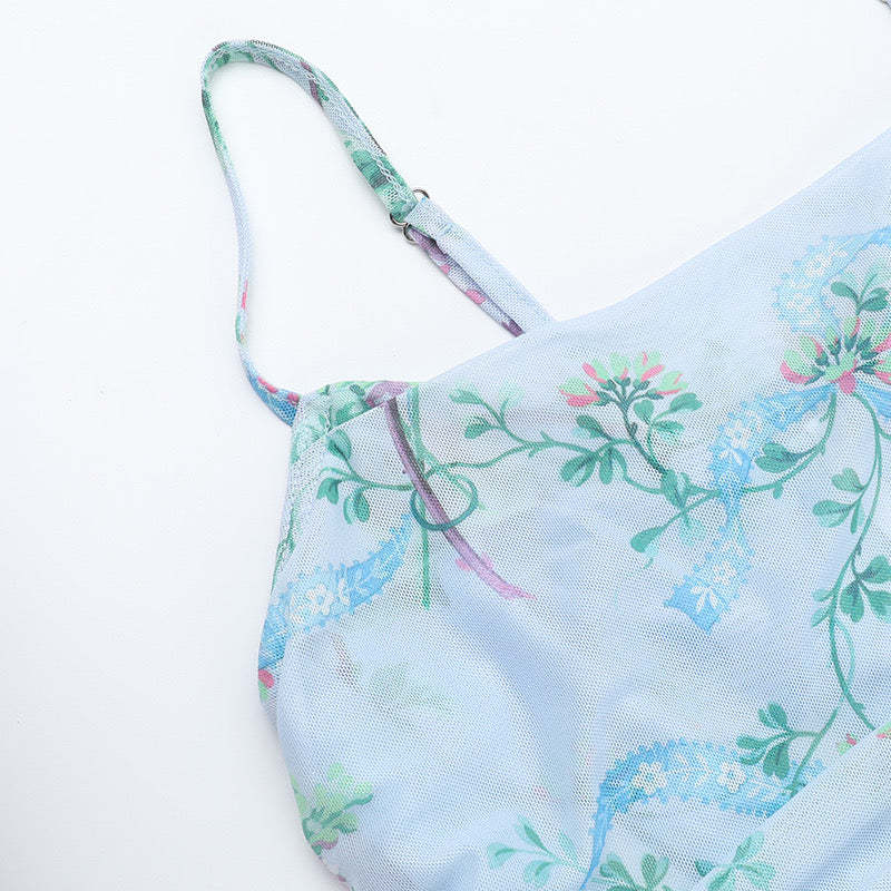 Floral Split Dress