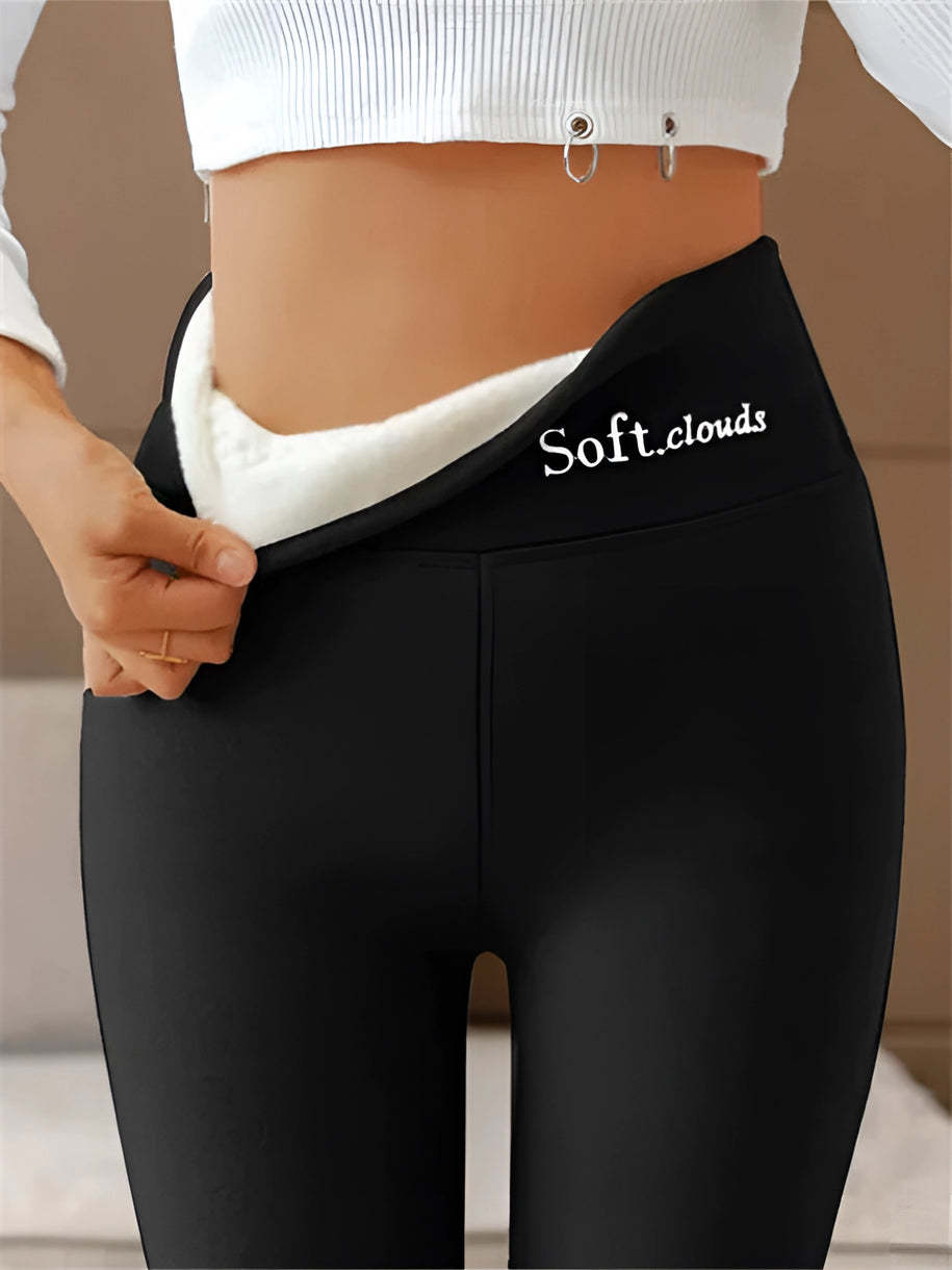 🔥 Cloudy Fleece Lined Leggings