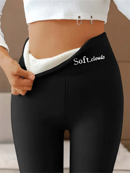 🔥 Cloudy Fleece Lined Leggings