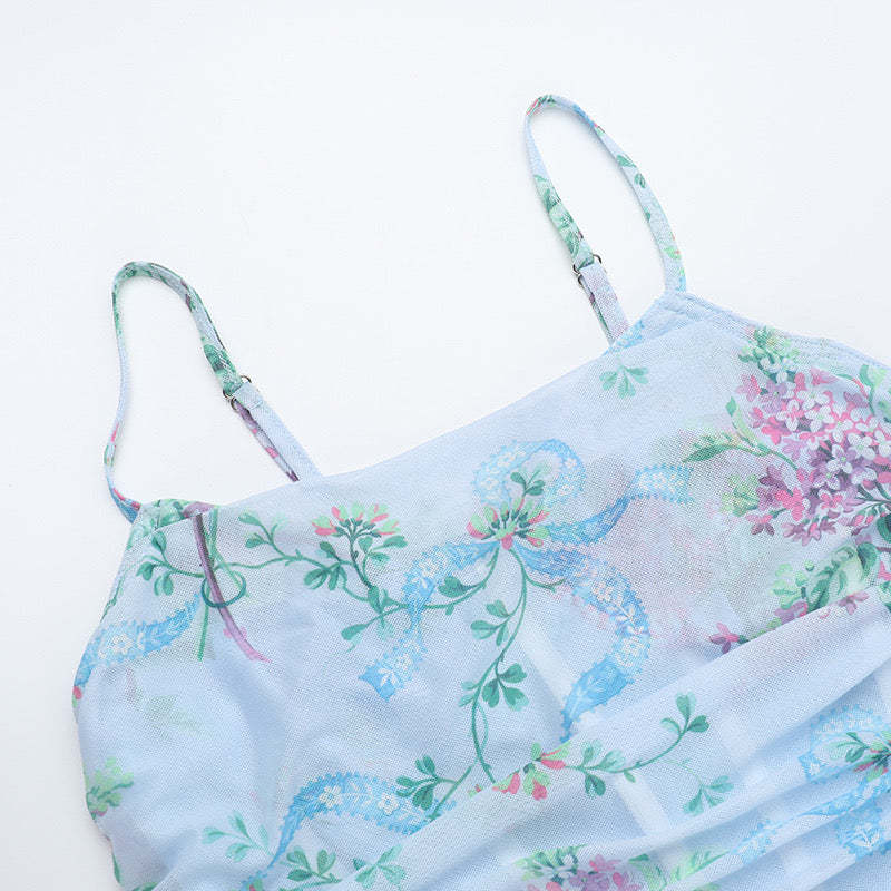 Floral Split Dress
