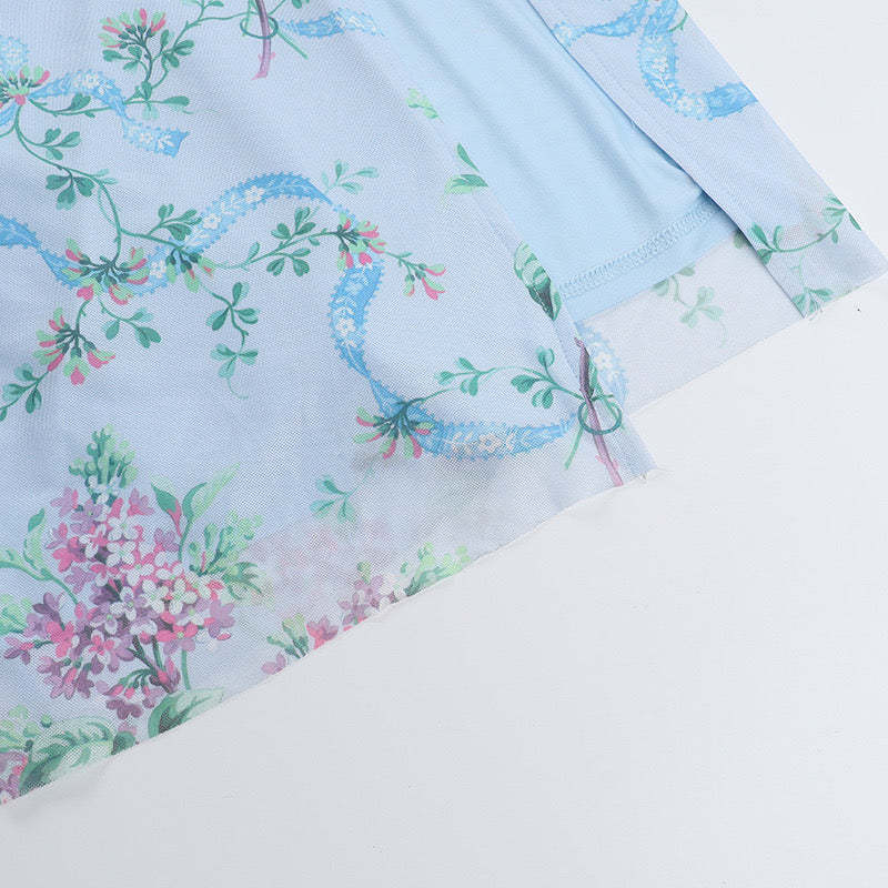 Floral Split Dress
