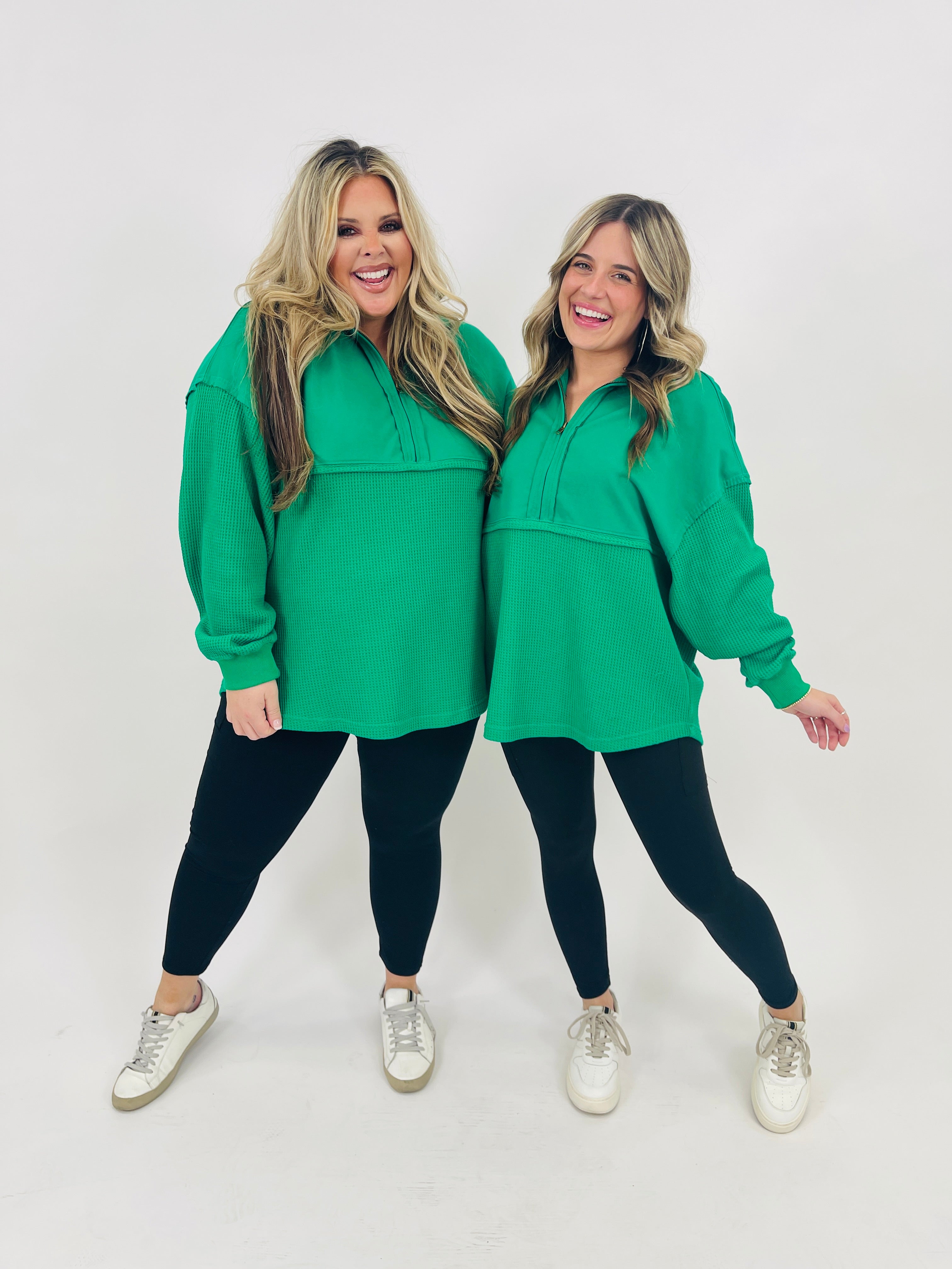 Exclusive The Perfect Mix Pullover In Green