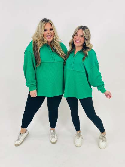 Exclusive The Perfect Mix Pullover In Green