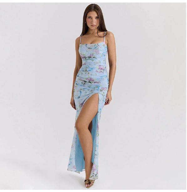 Floral Split Dress