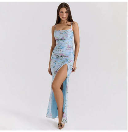Floral Split Dress