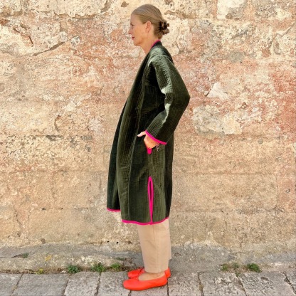 Vacation loose coat 307