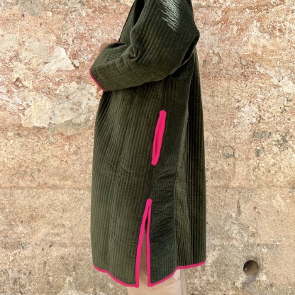 Vacation loose coat 307