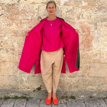 Vacation loose coat 307