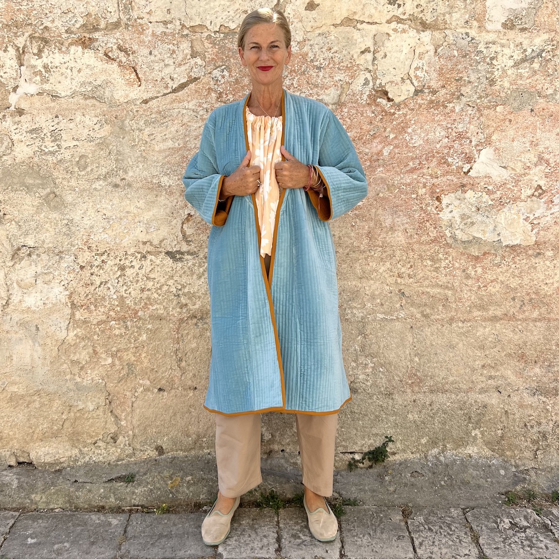 Vacation loose coat 307