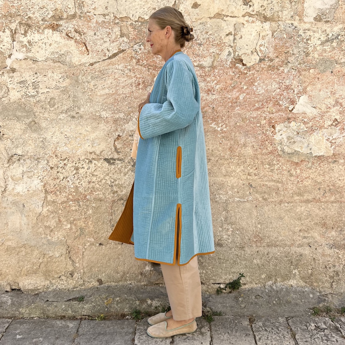 Vacation loose coat 307