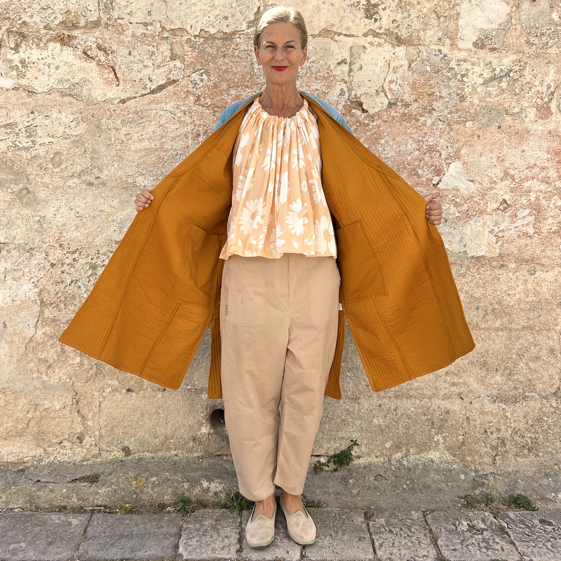 Vacation loose coat 307