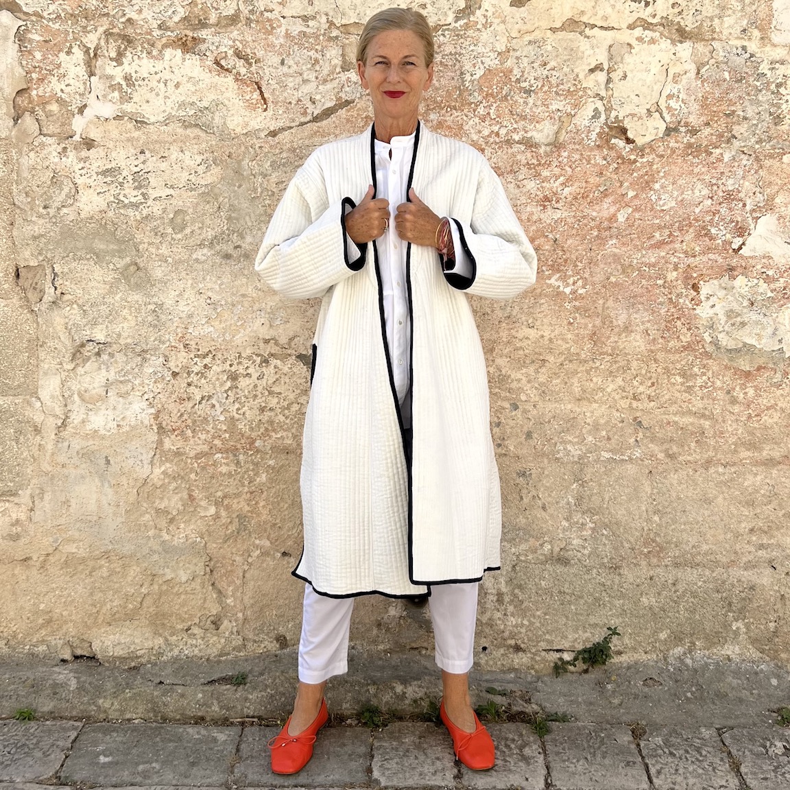 Vacation loose coat 307