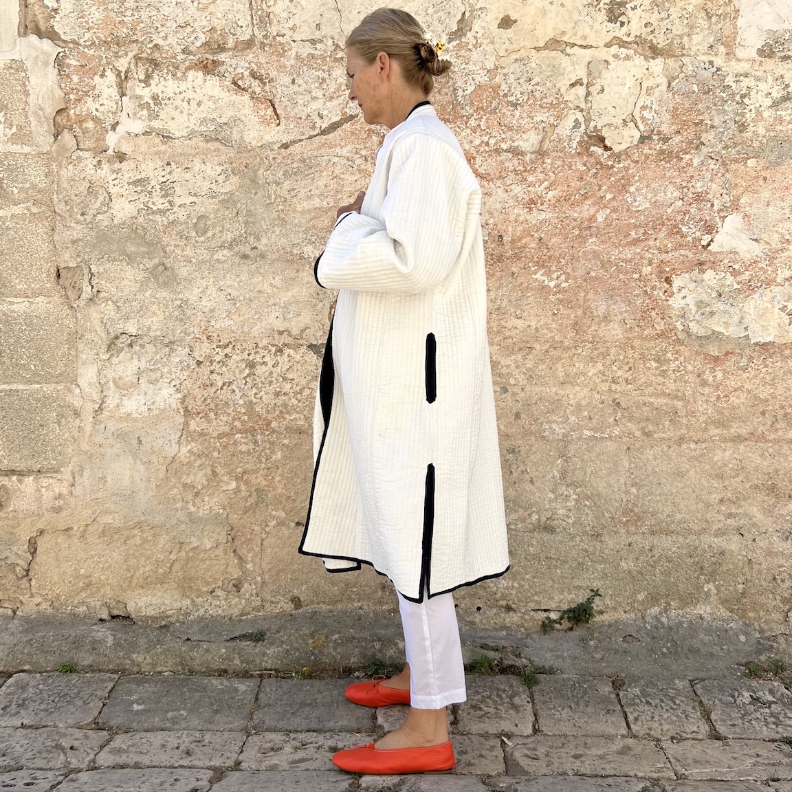 Vacation loose coat 307