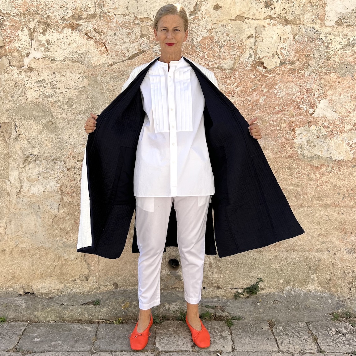 Vacation loose coat 307