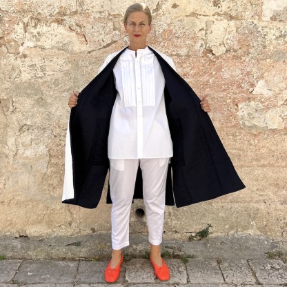 Vacation loose coat 307