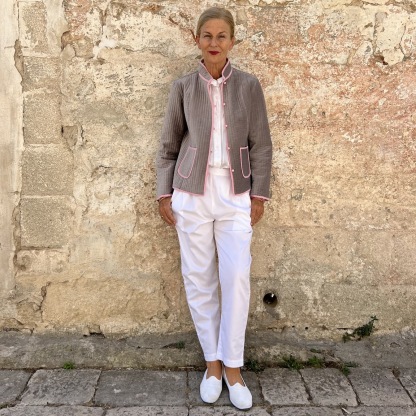Vacation loose jacket 310