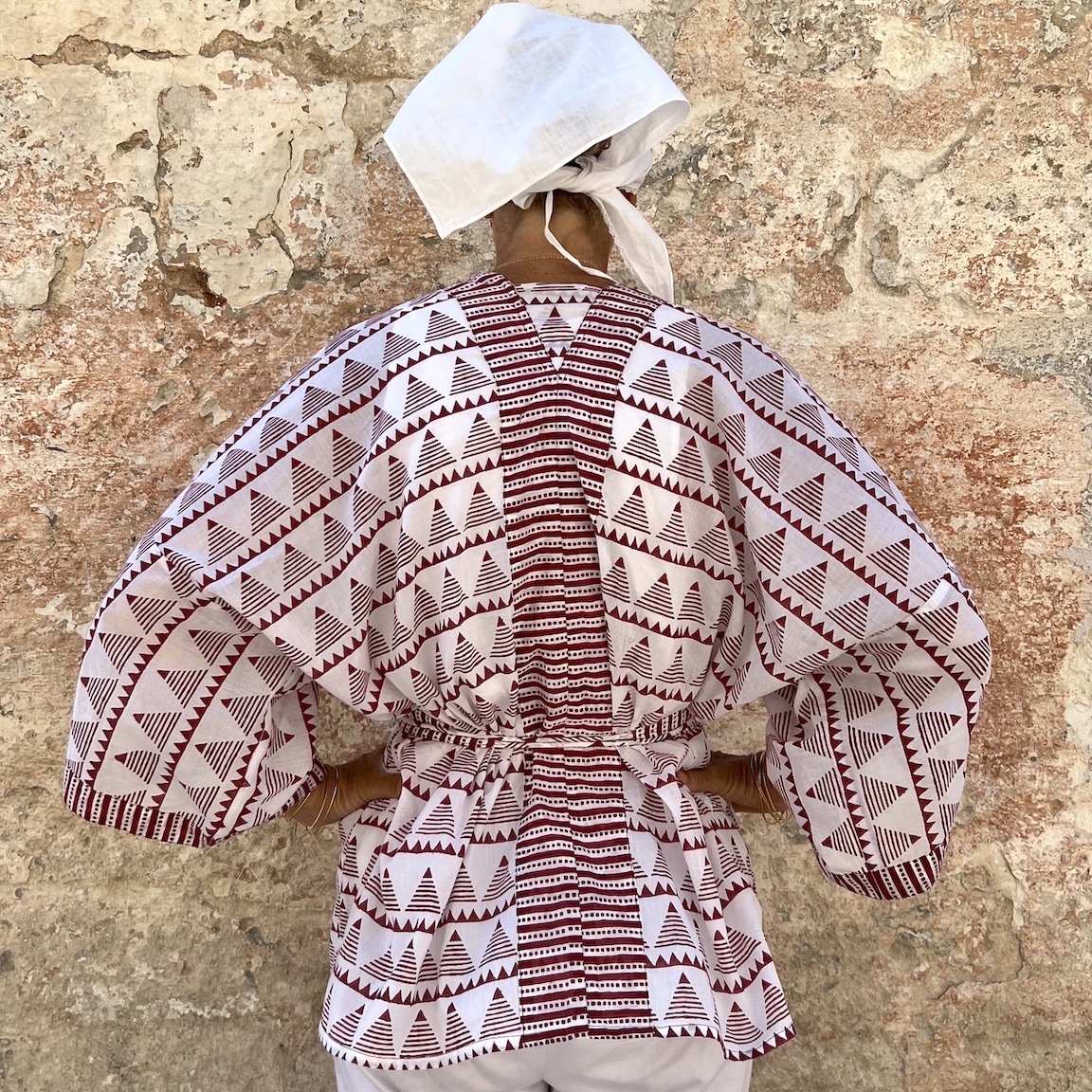 Vacation loose kimono 311