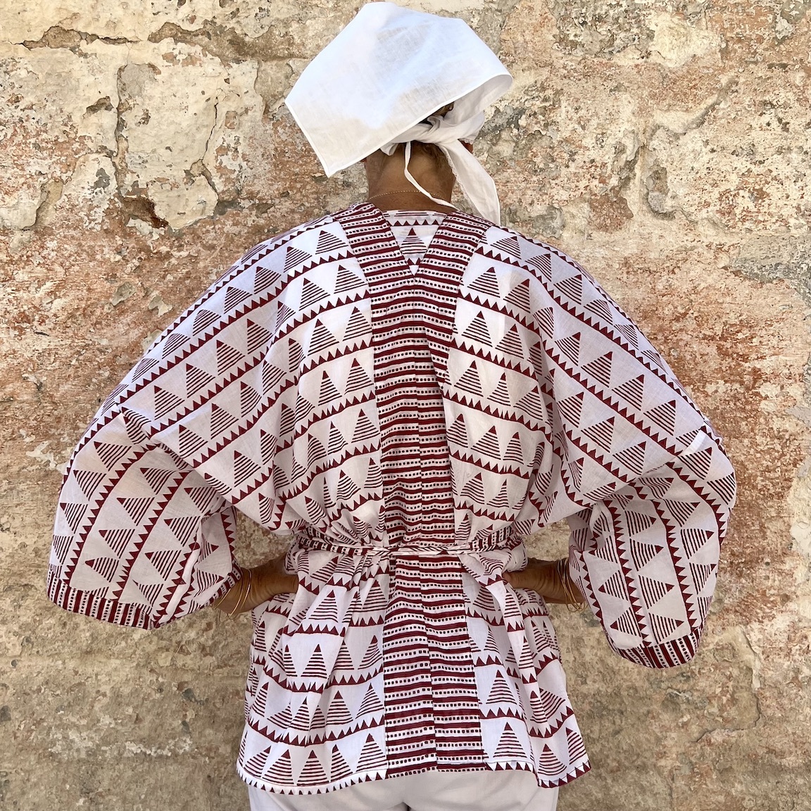 Vacation loose kimono 311