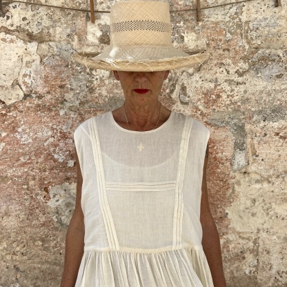 Vacation loose dress 214