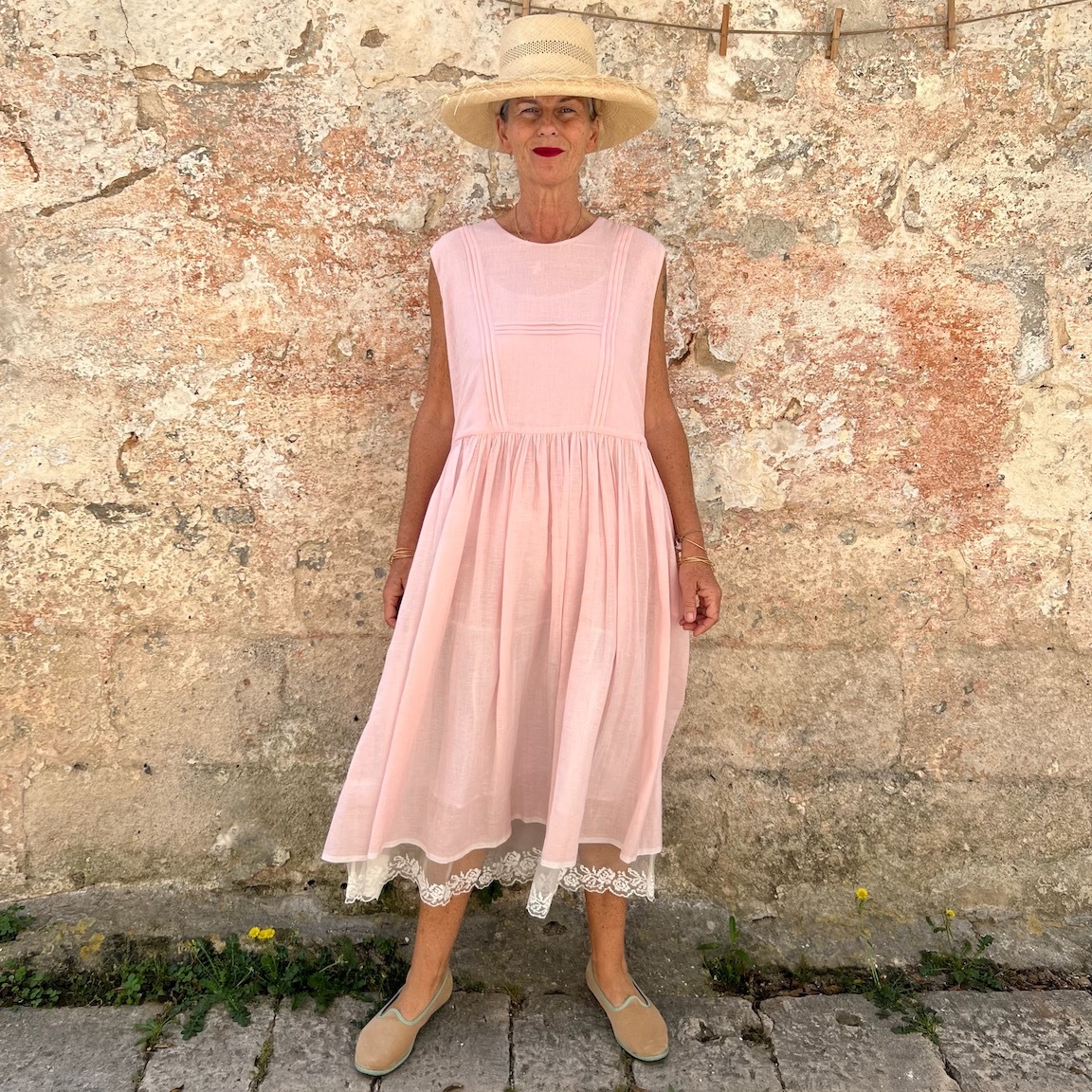 Vacation loose dress 214