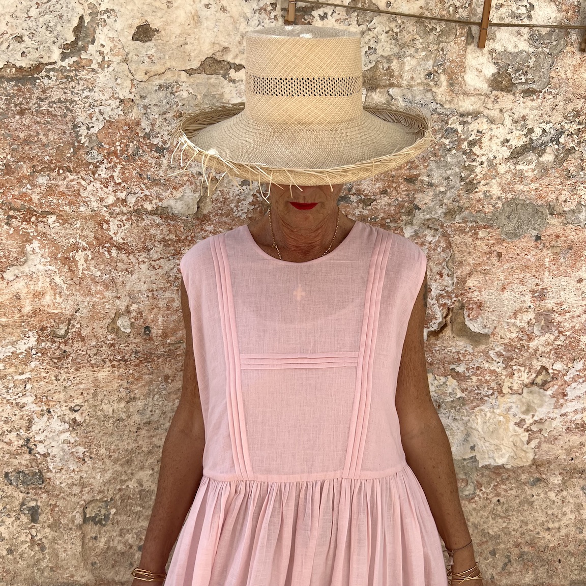 Vacation loose dress 214
