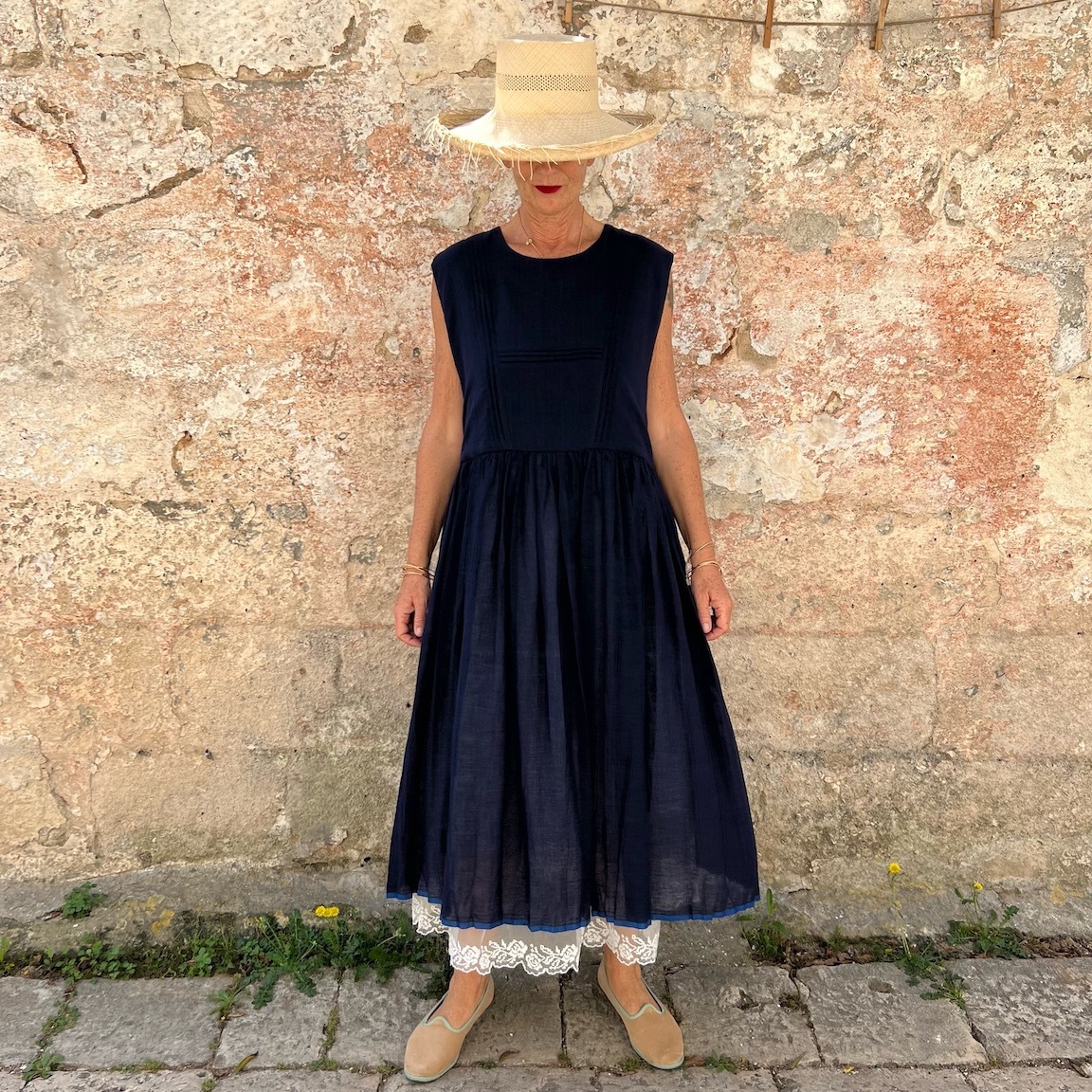 Vacation loose dress 214