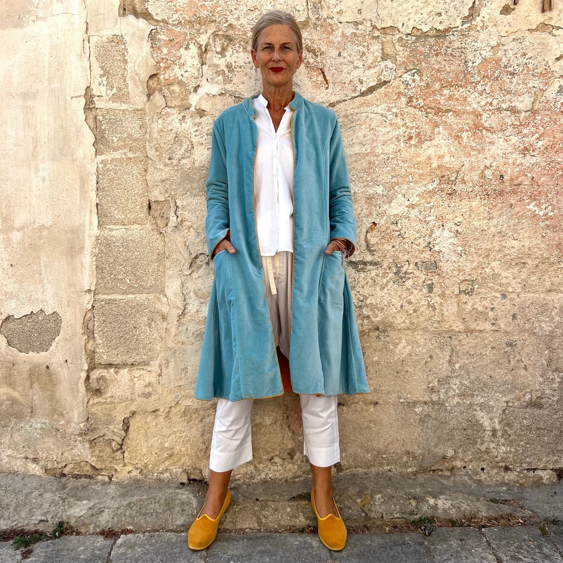 Vacation loose coat 312