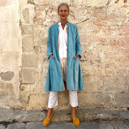 Vacation loose coat 312